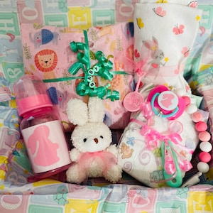 Bunny-Themed Reborn Baby Small Box Opening Surprise gift set for doll collectors or children