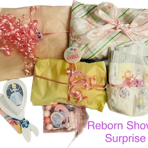 Personalized Reborn Baby Doll clothes Girl Shower Surprise Mystery Box Opening
