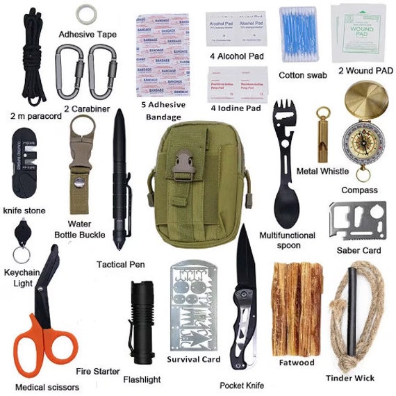 Ultimate Multifunctional Survival Kit Bushcraft Camp Fatwood First Aid  Emergency -  Canada