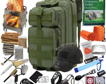 Go Bag Survival Emergency Bushcraft Bug Out Bag