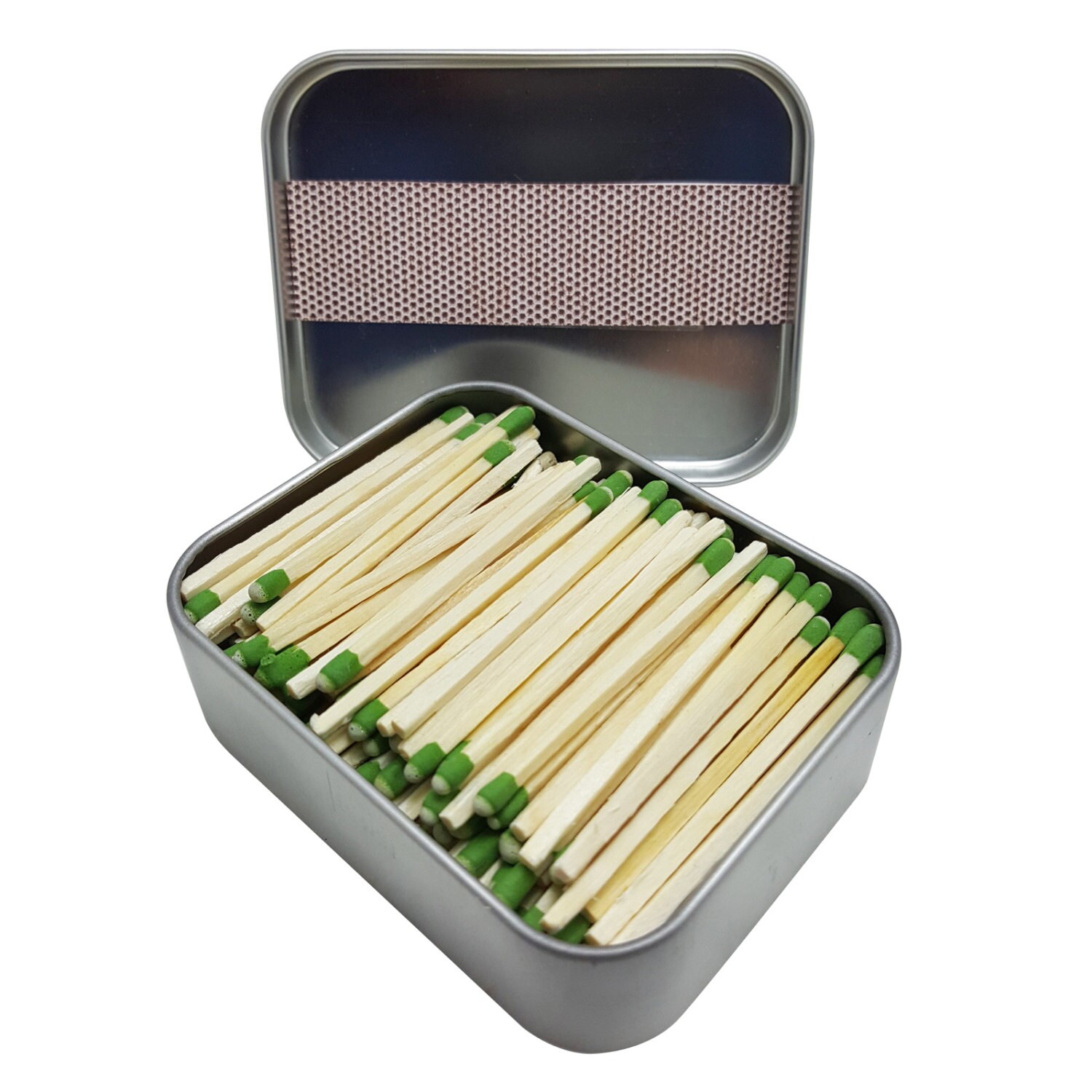 Matches Strike Almost Anywhere Tin Container Full Made In USA Etsy