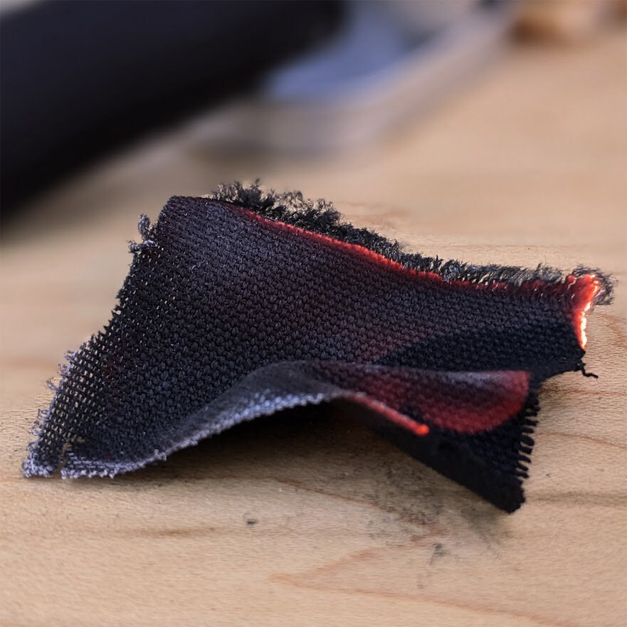 Charcloth Feuerstarter 12 Stück - Für Bushcraft, Camping & Outdoor