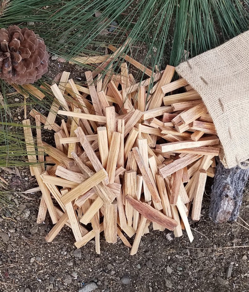 Fatwood Fire Starters 50 Sticks Hand Cut in USA Camping Hiking Etsy