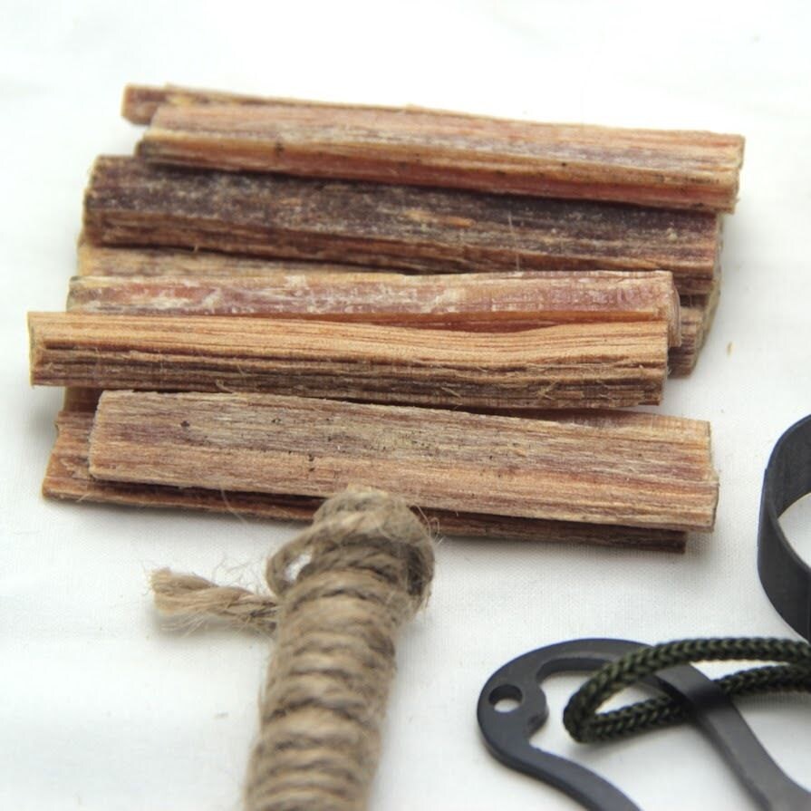 Pocket Survival Fire Starting Kit Fatwood Hand Cut in USA Pocket Survival Fire Starting Kit Fatwood Hand Cut in USA