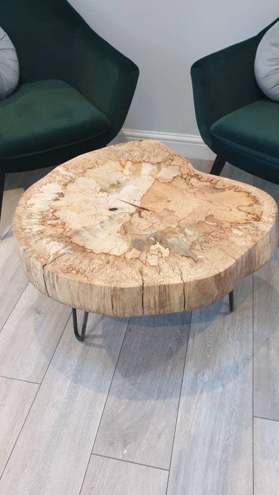 Spalted beech coffee table discount