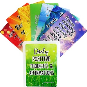 Carte di Affermazione Positiva (54 carte) - Cambia i tuoi pensieri, cambia la tua vita