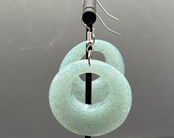 Resin Earring|Circle Earrings|Gift for Her