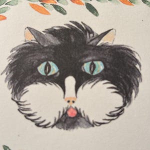 arte del gatto, stampa artistica aceo, arte ad acquerello, arte ad acquerello aceo, stampa ad acquerello, stampa artistica del gatto, cartolina artistica aceo, stampa artistica di animali, illustrazione