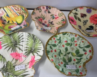 decoupage snäckskal
