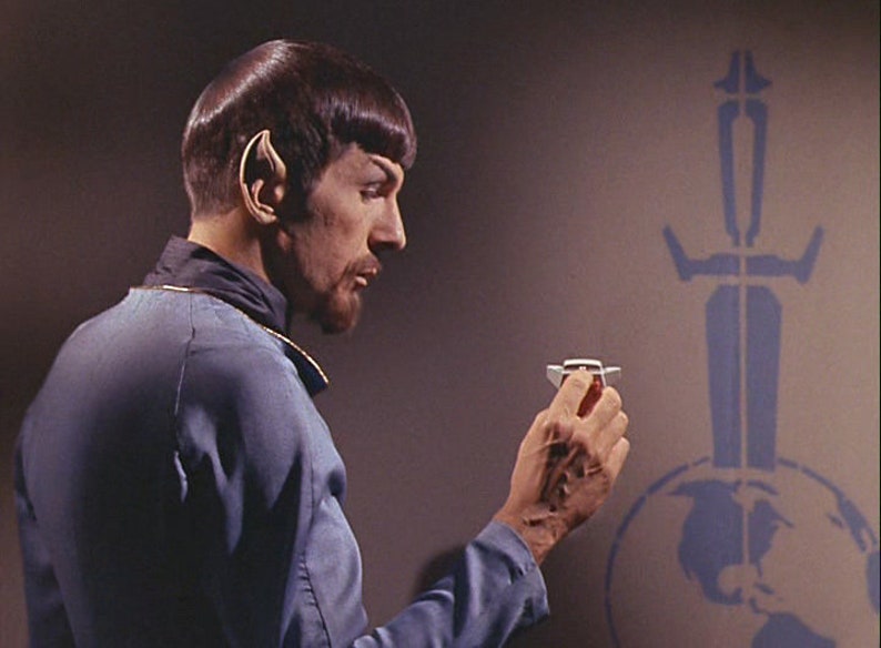 3D files for 3D printer Star Trek TOS mirror mirror Agonizer