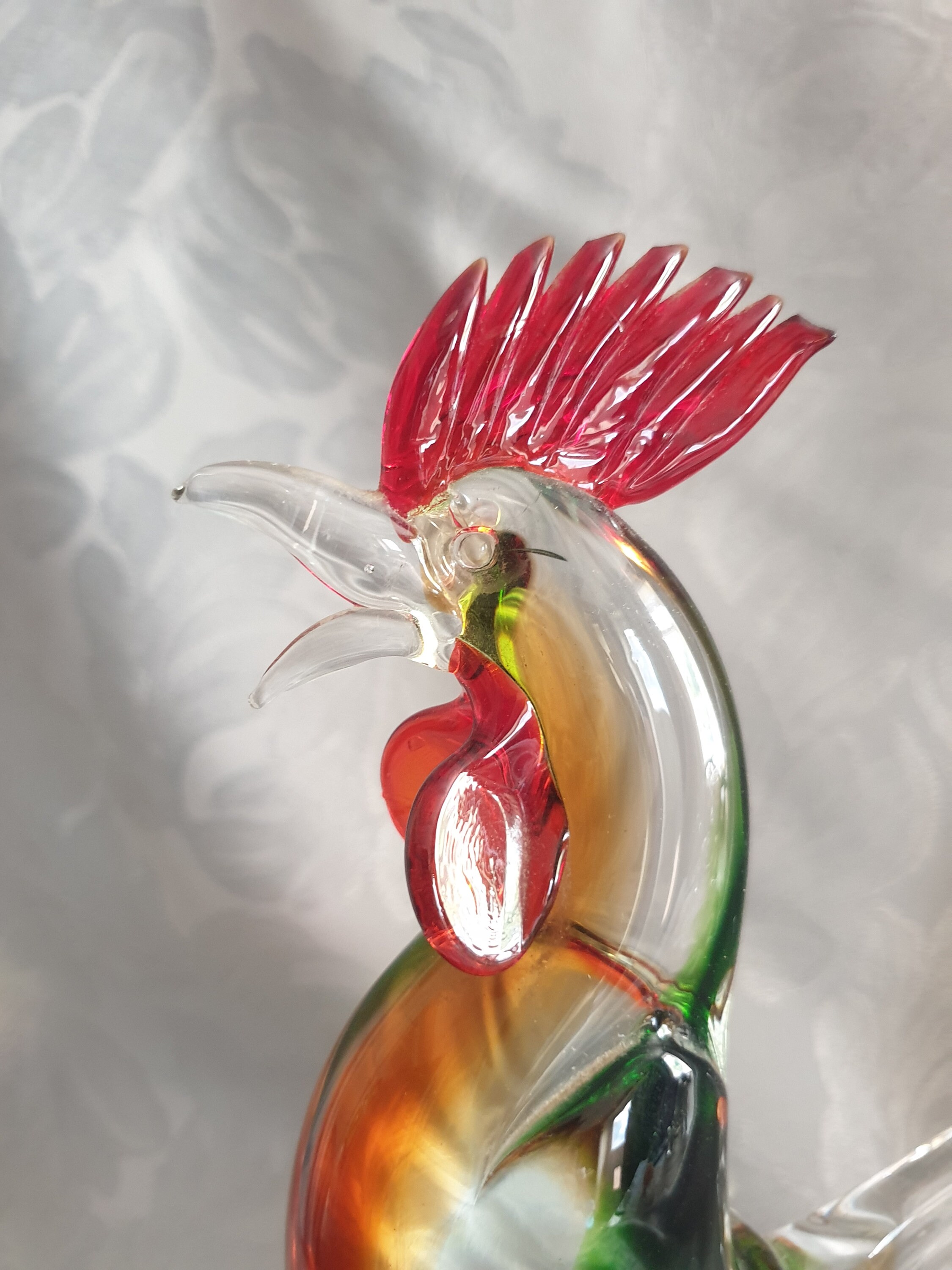 Murano Glass Rooster Murano Glass Cockerel Glass Rooster. Etsy