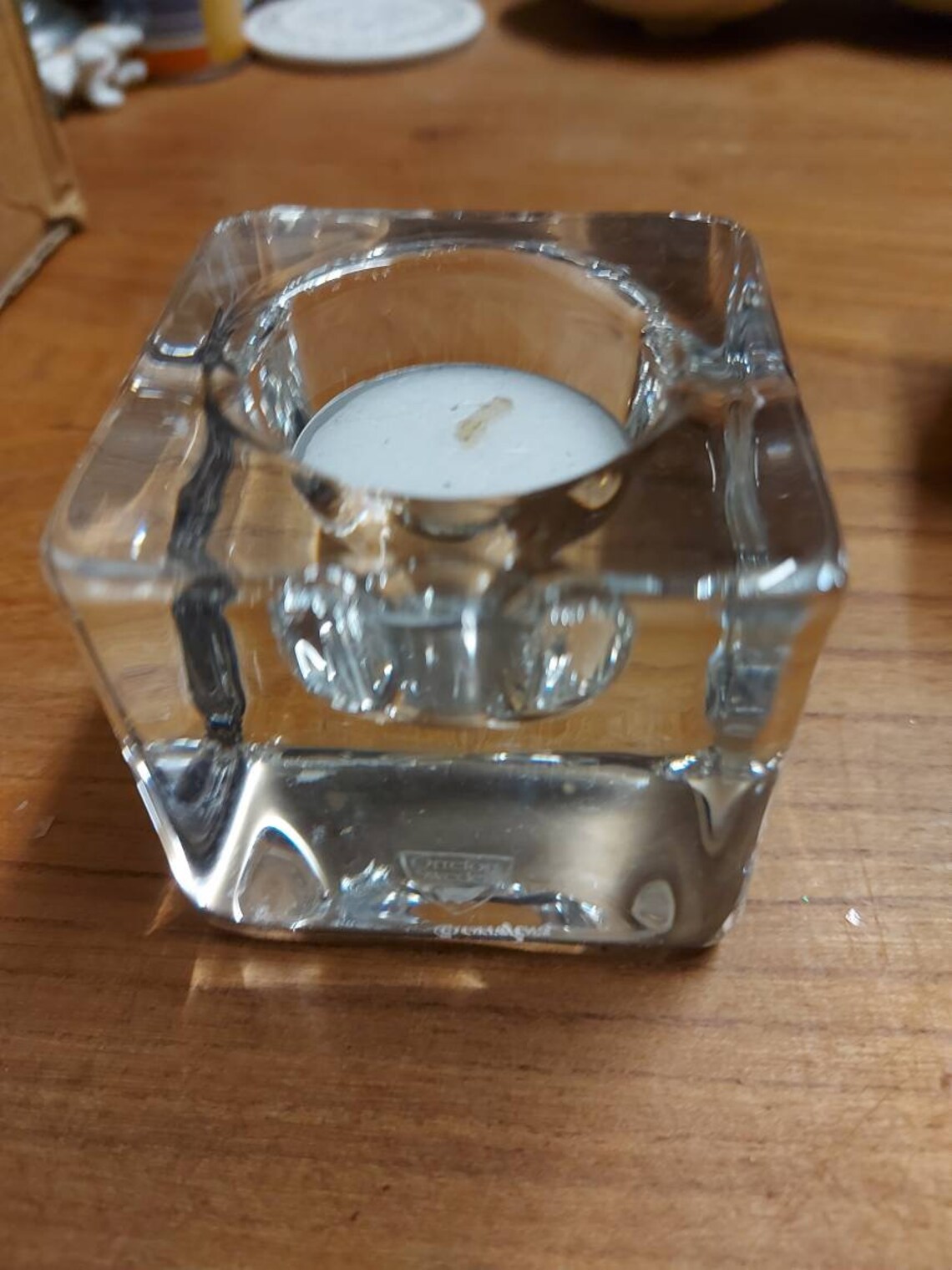 Pair of Vintage Orrefors Candle Holders Made in Sweden Pair Etsy