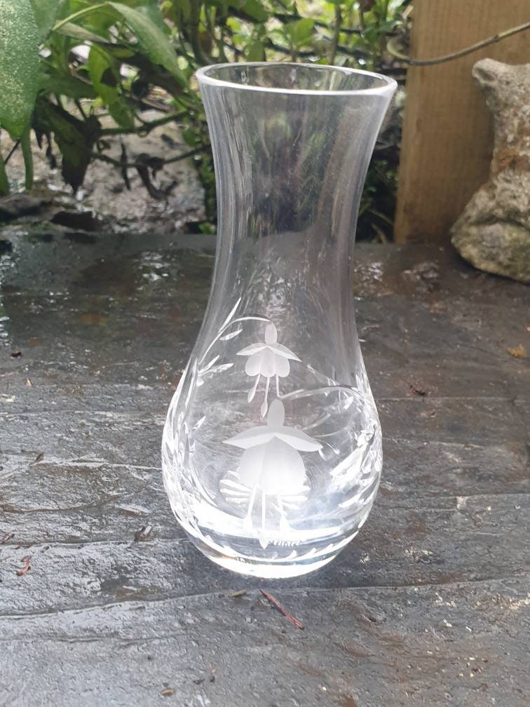 Stuart Crystal Vase Vase Cut Crystal Vase -