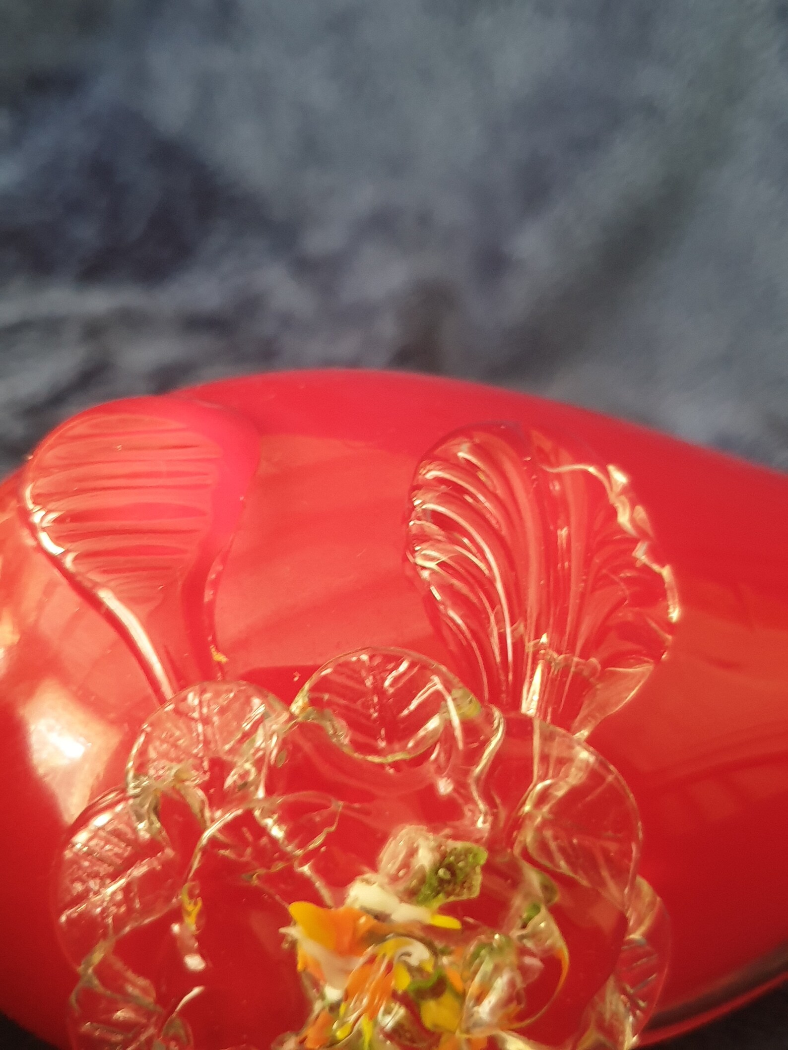 Murano Glass Vase Red Glass Murano red Glass Vase Home Etsy UK