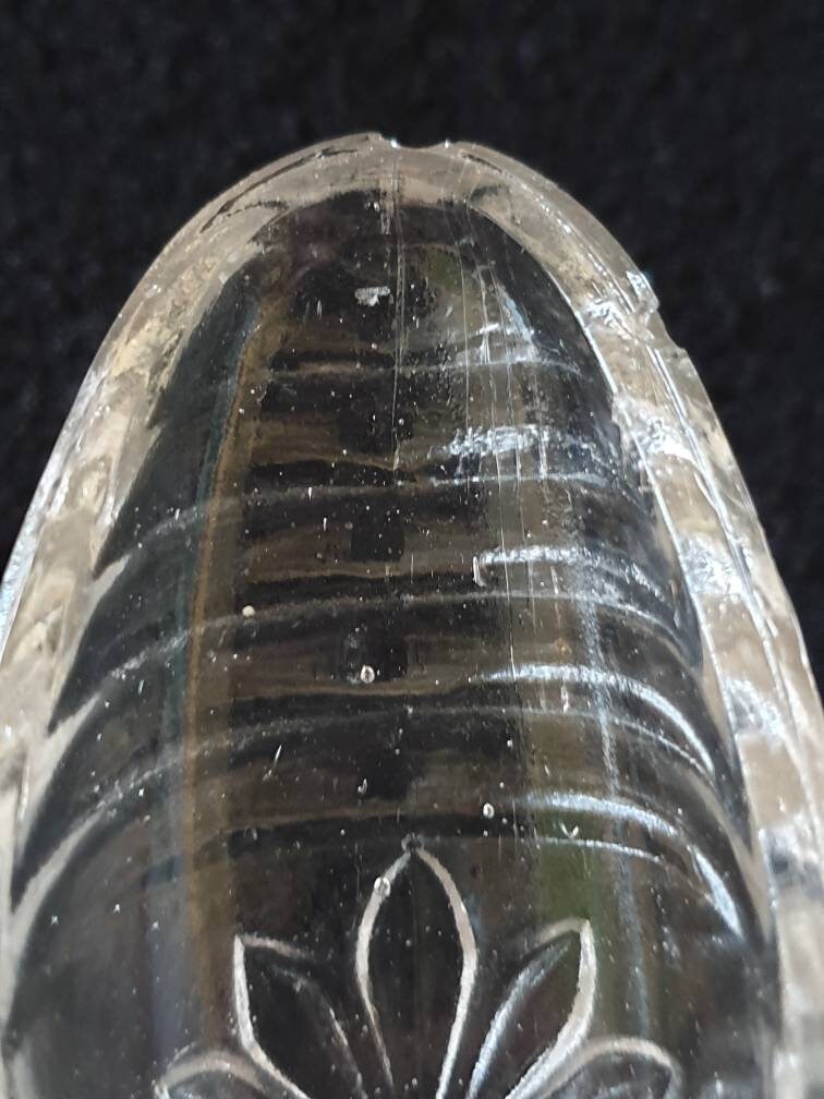 Glass Shoe Collectible Glass Shoe Decorative Glass Shoe Etsy