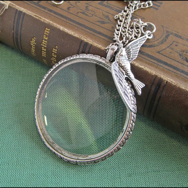 Magnifier Necklace Etsy