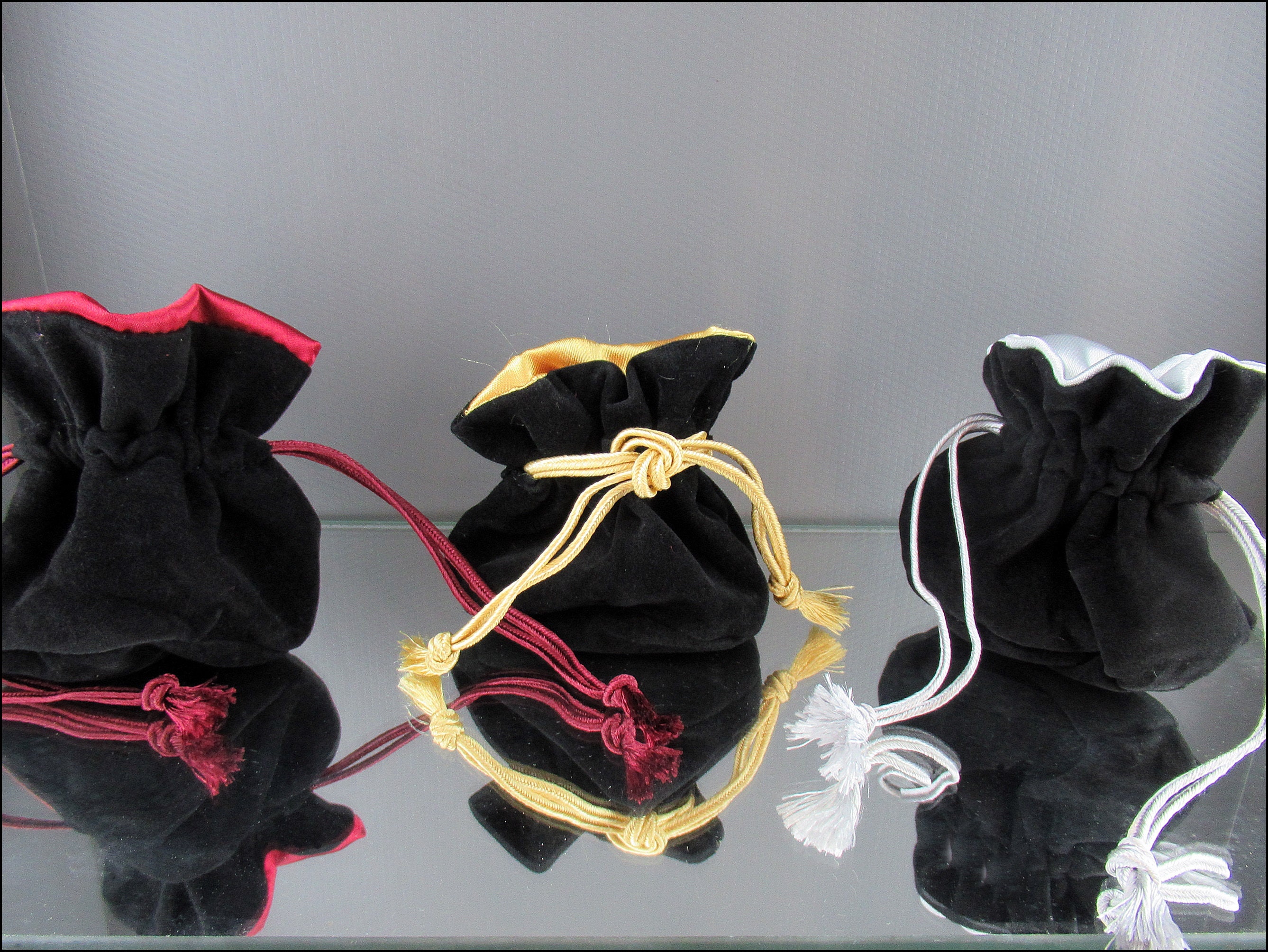  Bolsas hechas a mano de algodón y lino, bolsas de  almacenamiento con cordón, monedero pequeño, bolsa de viaje para mujer,  bolsa de tela pequeña, bolsa de Navidad (color: 3.9 x 4.7 in) 