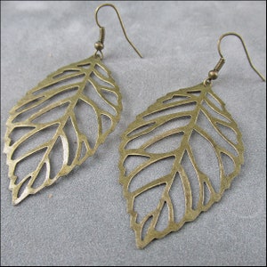 Earrings Autumn foliage image 3