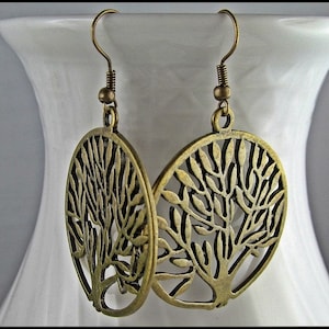 Earrings "Lebensbaum "