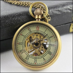 Teatime - Beautiful mechanical pocket watch