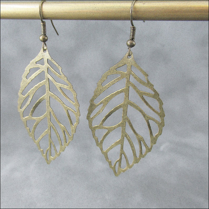 Earrings Autumn foliage image 6