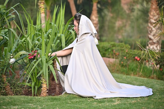 Soft Moroccan Luxury Winter Warm Cape. Long Cape. Long Winter