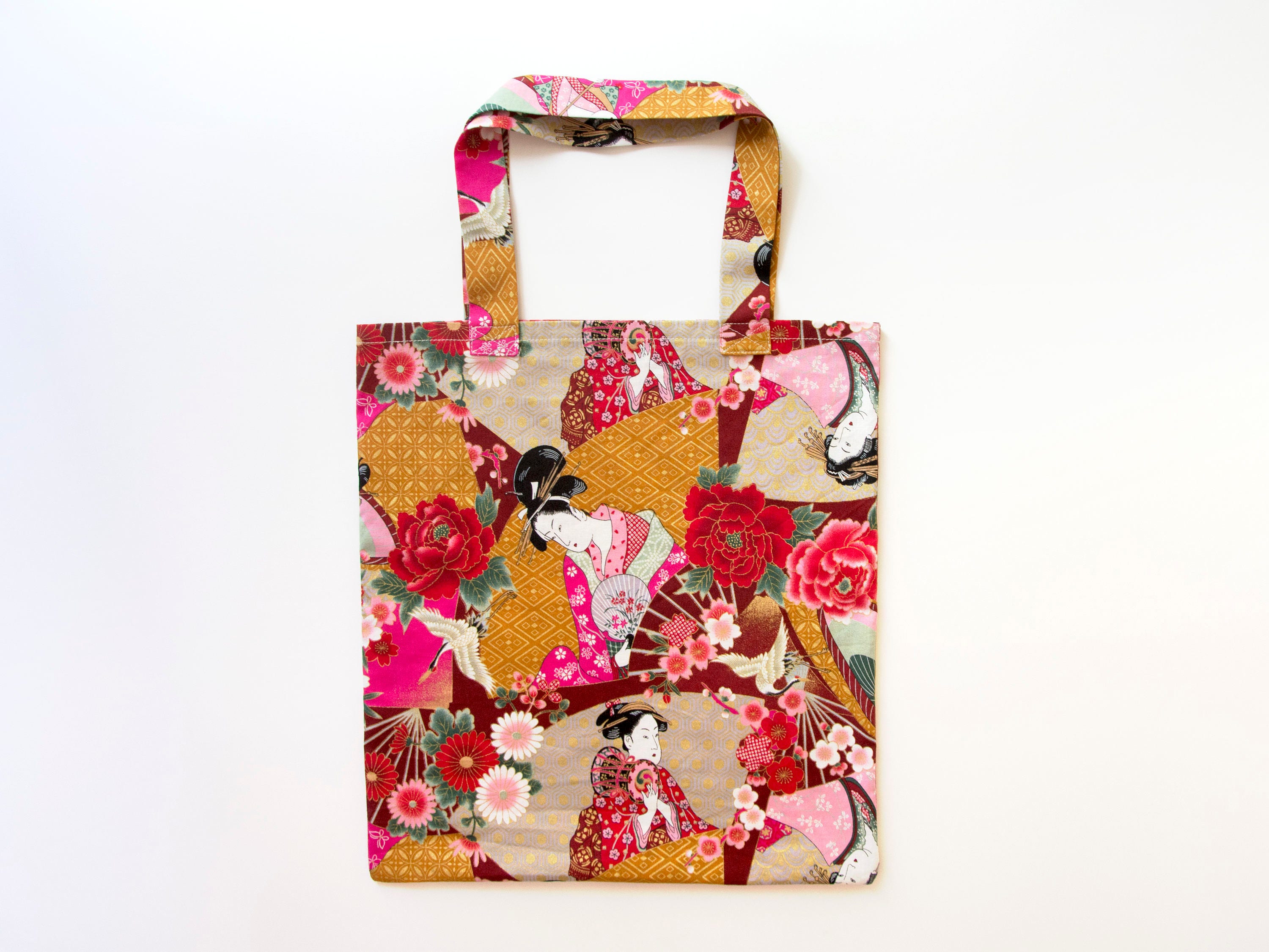 Japanese tote bag Japanese shopping bag Japanese shoulder Etsy