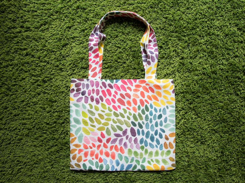 rainbow beach bag