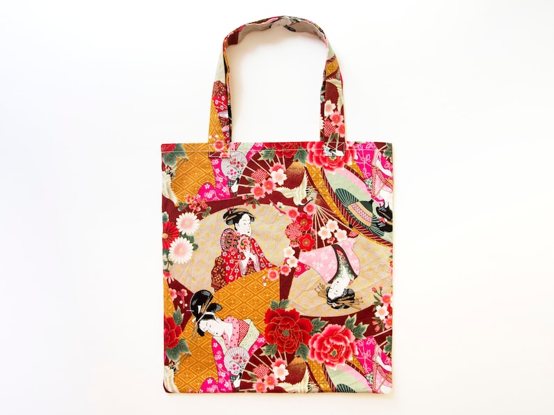 Japanese tote bag Japanese shopping bag Japanese shoulder Etsy