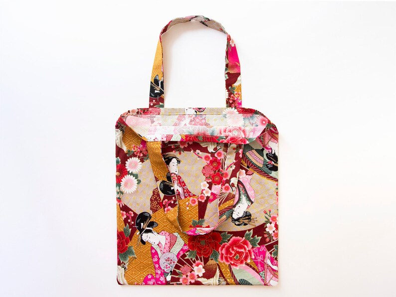Japanese tote bag Japanese shopping bag Japanese shoulder | Etsy