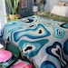 Black evil eye blanket main image 0