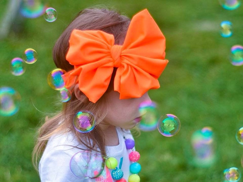 Swimsuit Collection messy bows, swim messy bows, swim bows, messy headband, messy bow head wrap, baby headband, swim messy bow image 4