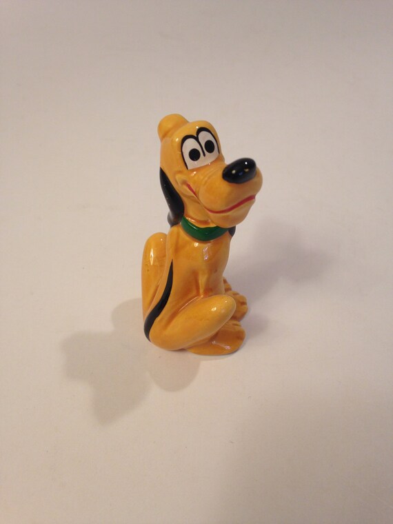 Disney Pluto Character Vintage Ceramic Vtg 60s 70s Disneyland Pillowcase