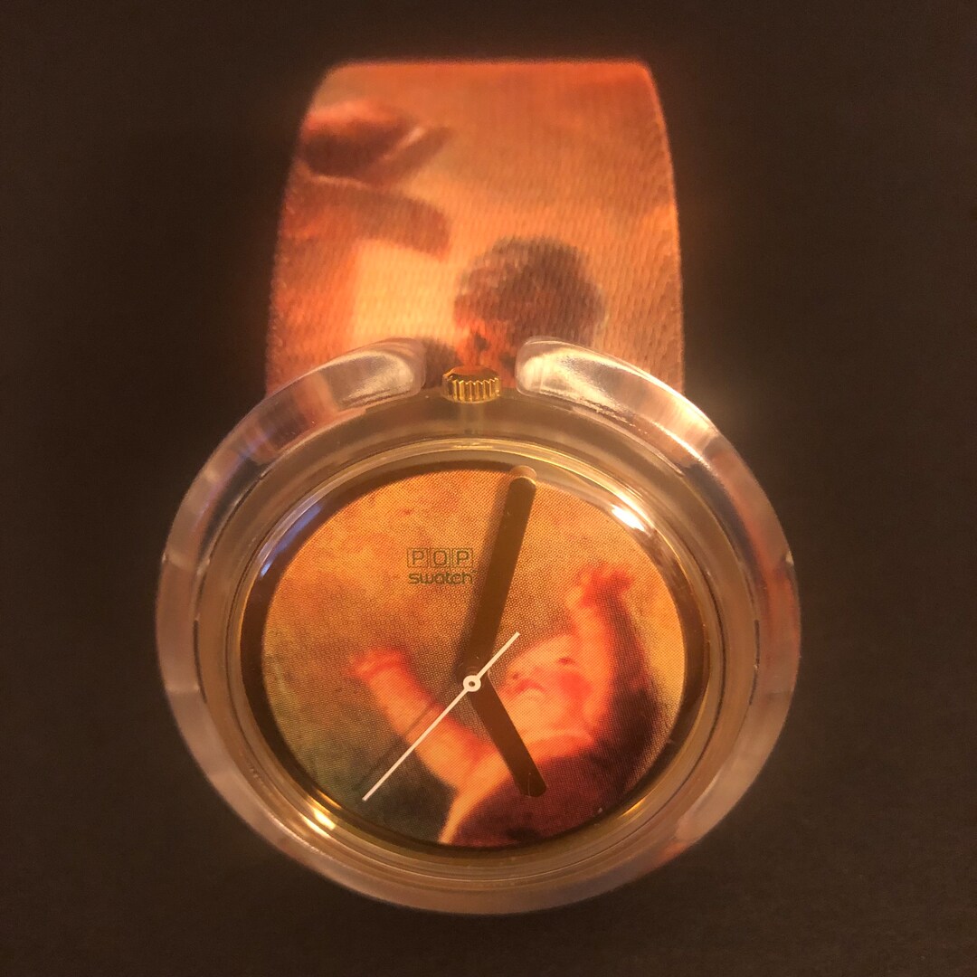 Vintage Swatch Watch Vivienne Westwood Designer Pop Watch