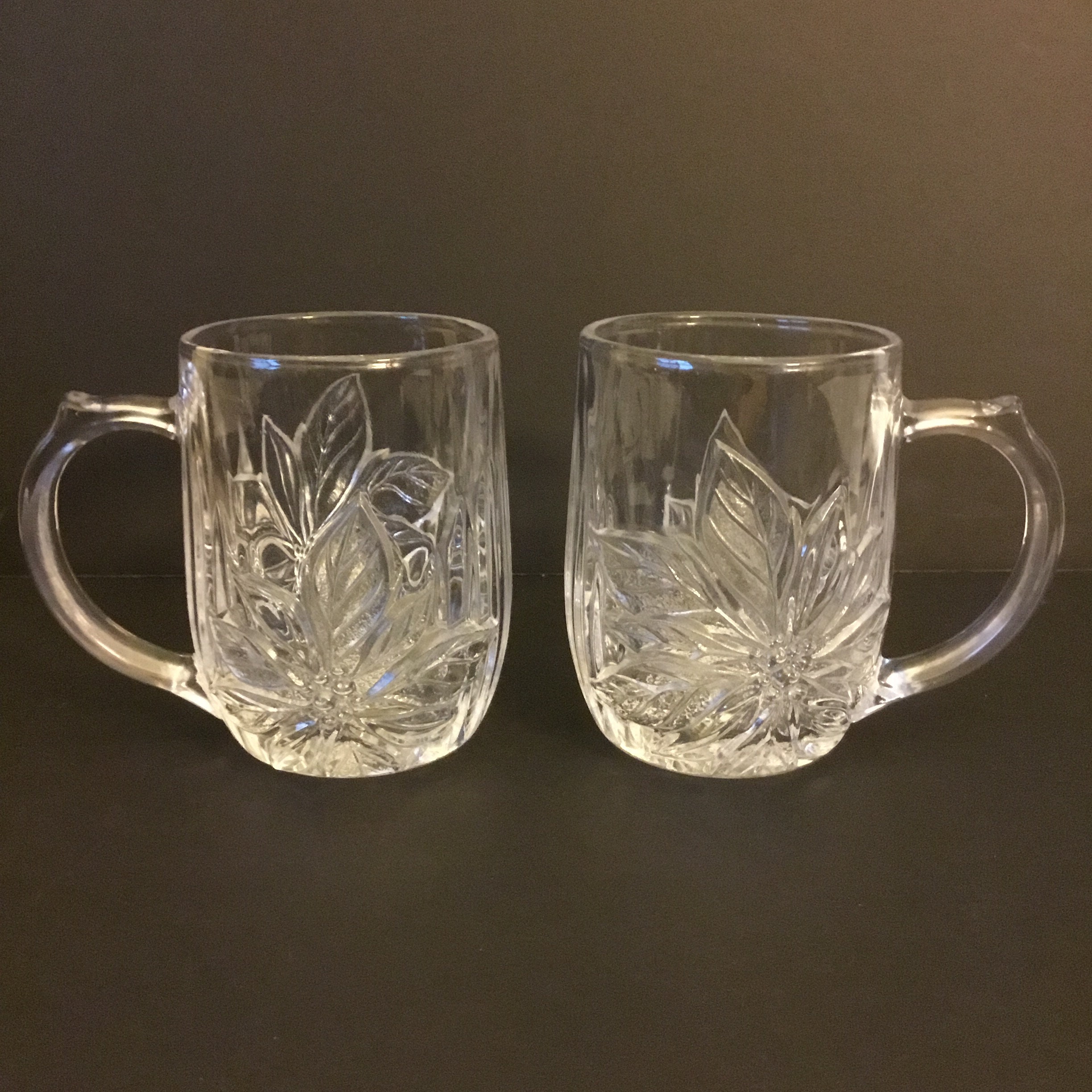 Mikasa Mug Crystal Irish Coffee Tea Cup Starburst Park Lane Used