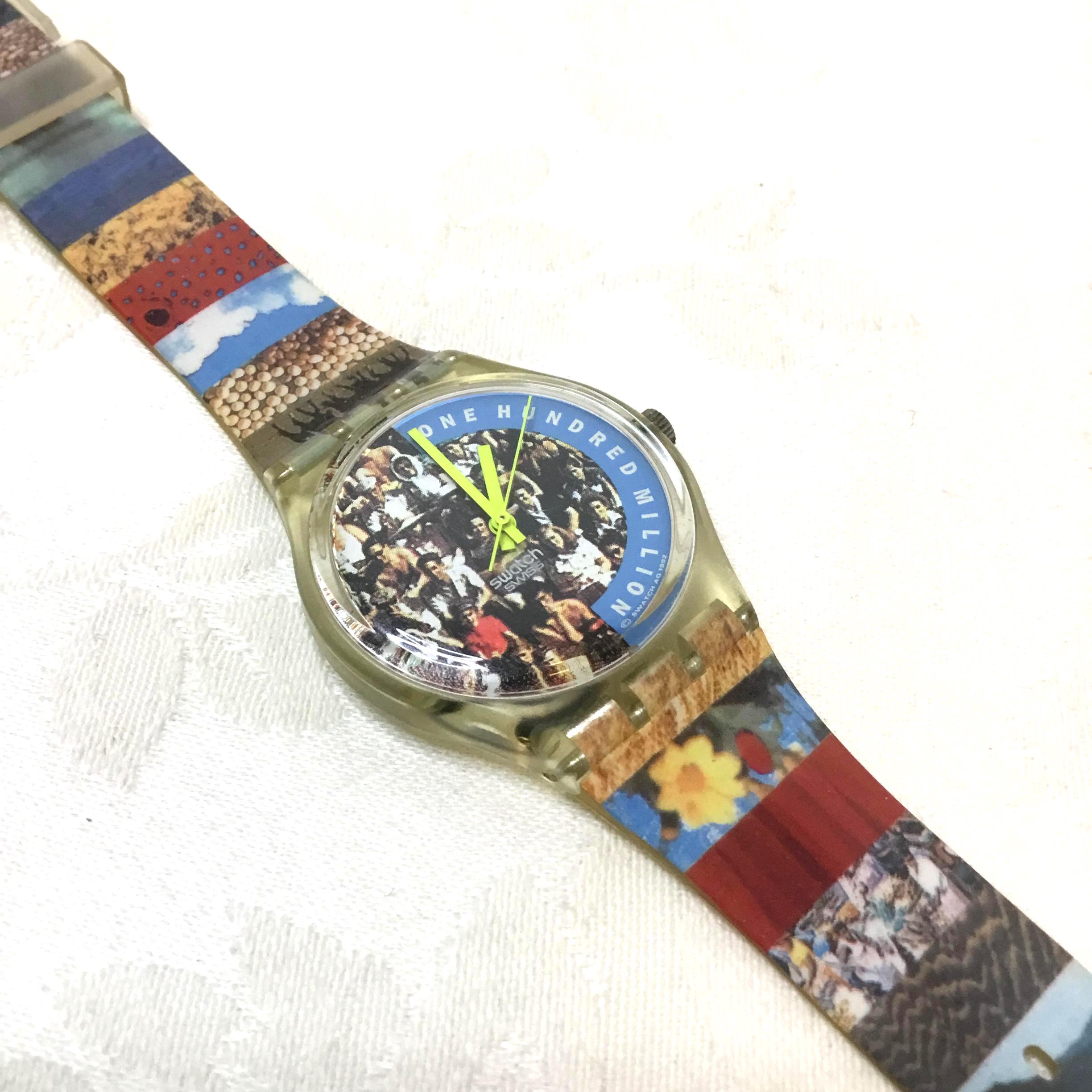 Swatch Watch Vintage 1992 - Etsy