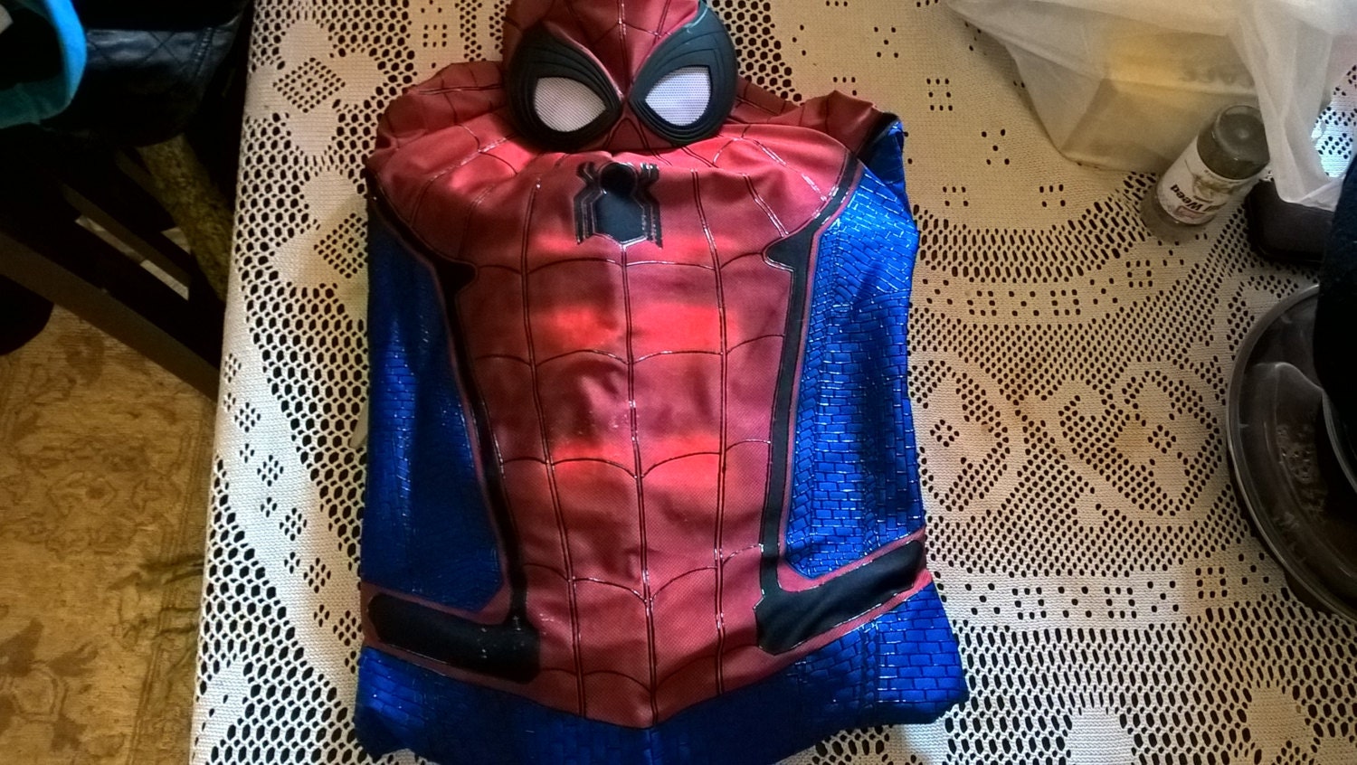 Spiderman Civil War/homecoming Suit With Modifications custom - Etsy