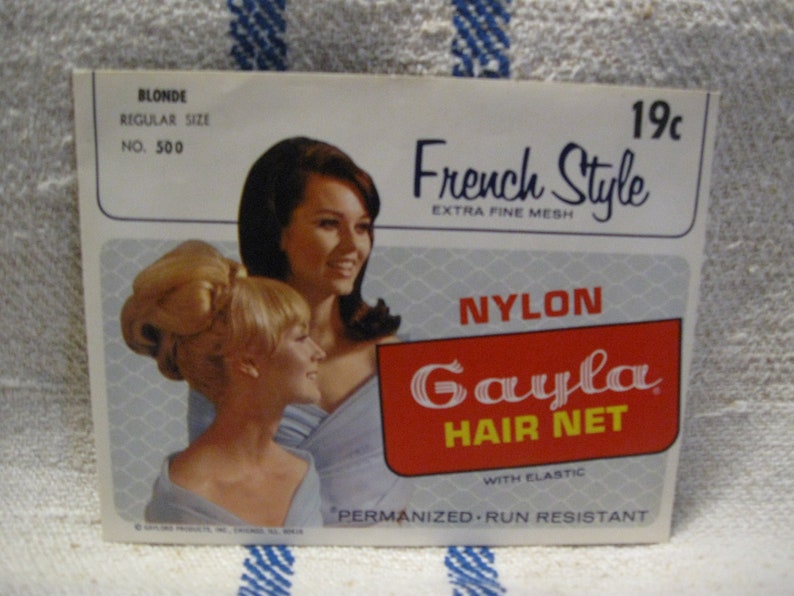 french style nylon gayla hair net 1960