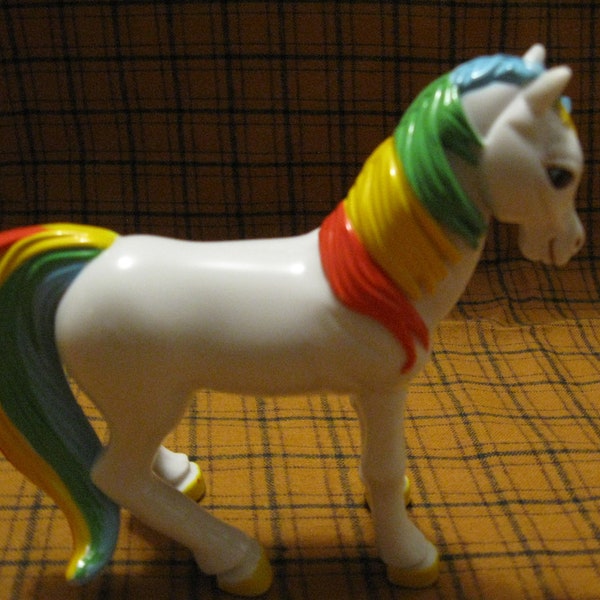 Vintage 1980s Rainbow Brite Horse Starlite Toy 80s kid Vintage 80s toys free shipping