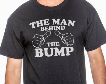 The Man Behind The Bump Thumbs Up T Shirt