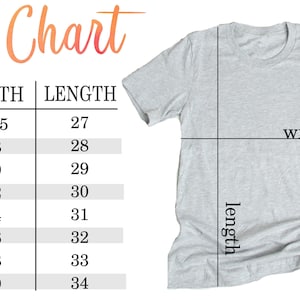 May include: Size chart for a t-shirt with measurements in inches. The chart shows the width and length of the shirt in sizes XS to 4XL.