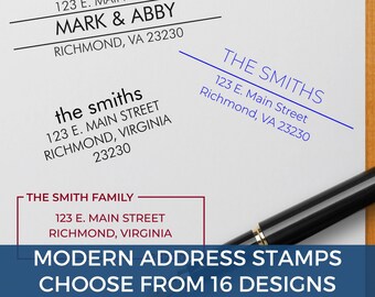 Personalized Address Stamp | Unique Return Address Stamp