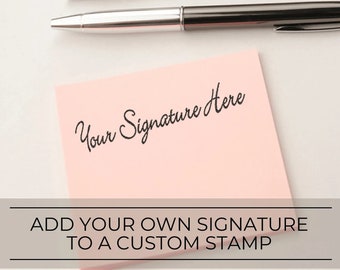 Signature Stamp for Signing Name - Custom Signature Stamps