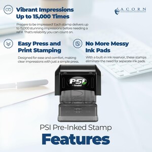 Personalized stamp for events featuring a couple stamp design, ideal for wedding RSVP stamps. Easy press and print stamping with vibrant impressions up to 15,000 times, eliminating the need for messy ink pads. Perfect for adding a personal touch to i