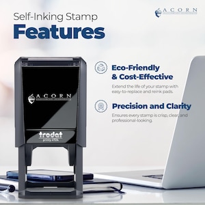 Self-inking thank you stamp for personalized thank you cards, ideal for custom stamps for events. Eco-friendly and cost-effective, ensuring precision and clarity. Perfect for creating unique, custom stamps for any occasion.