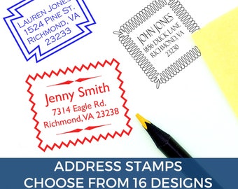 Home Personalized Address Stamp For Envelopes - DIYer Gifts