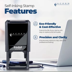 Self-inking stamp ideal for wedding favors and wedding decor. Create personalized wedding keepsakes with precision using this ink pad stamp, ensuring eco-friendly and cost-effective solutions for memorable events.