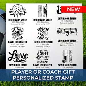 Professional self-inking stamp displaying urban artwork suitable for return addresses