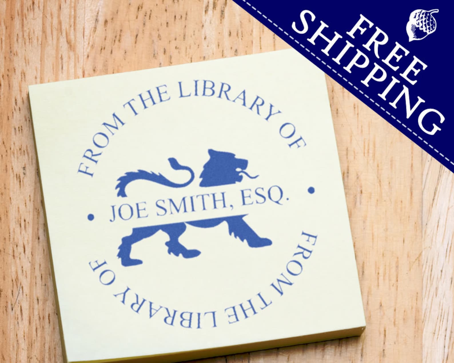 The Old English Lion Stamp