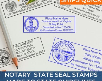 Notary Public Stamp & Notary Stamp - Self-Inking Stamp